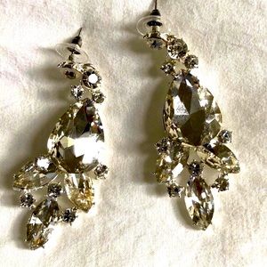 Crystal Pierce Earrings